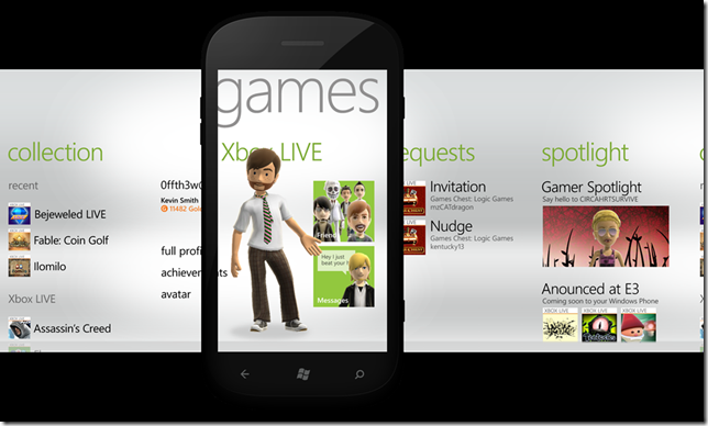 Windows Phone Game Hub