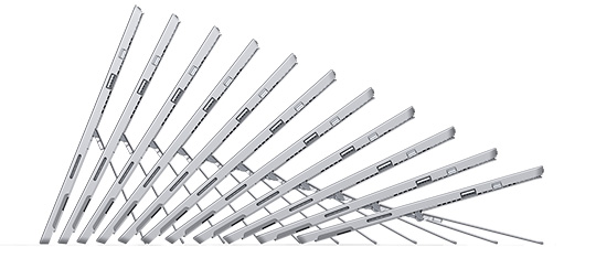 Prop up your Surface Pro 3 via its continuous kickstand for your perfect viewing angle.