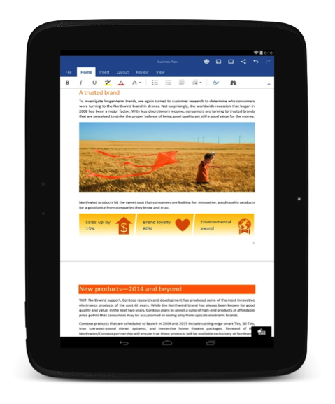 Office, Android