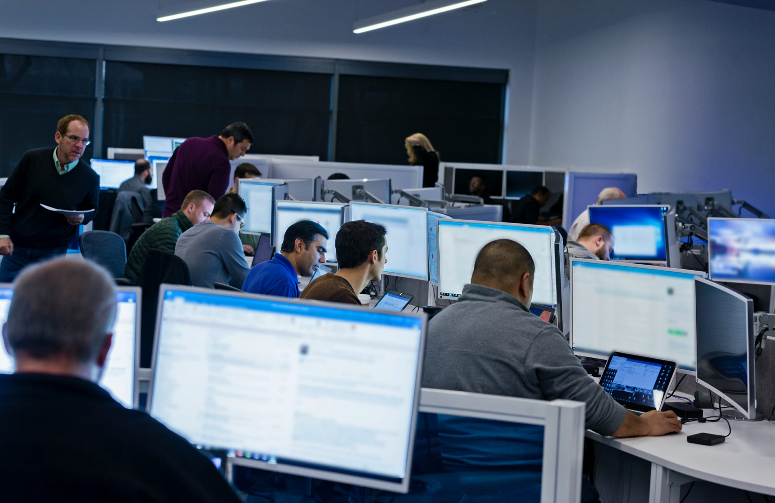 Security operations room