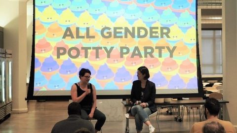 Es Braziel (left) and Wendy Pei (right) share what gender inclusion means to them and how to be a better advocate for marginalized gender groups