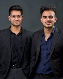Sarim Khan and Hrituraj Singh, co-founders of Triomics