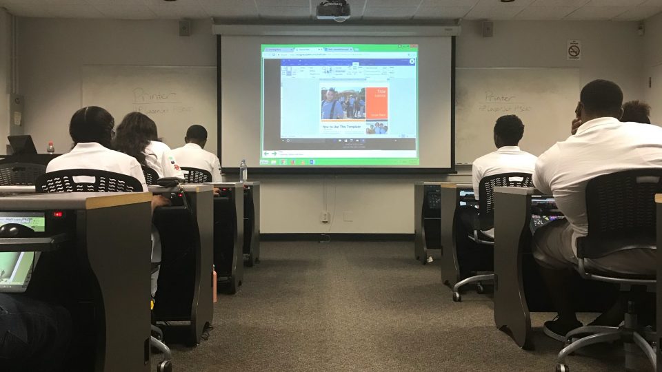 students in a class