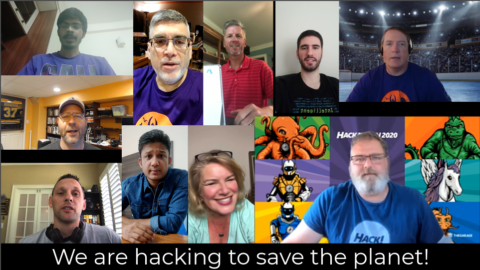 Microsoft and Akamai hack together to save the planet MASH team