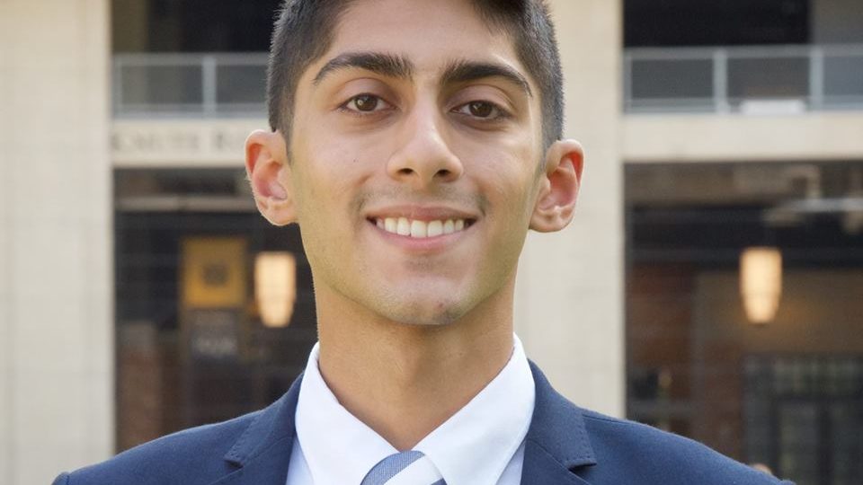 man smiling