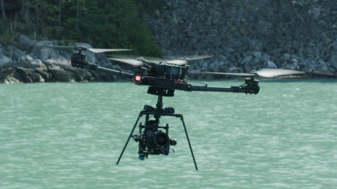 A photo of a drone