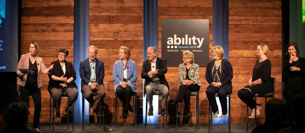 Jenny Lay-Flurrie hosts panel at Ability Summit 2018
