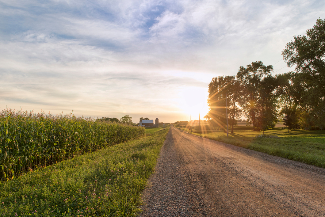 a road in rural America