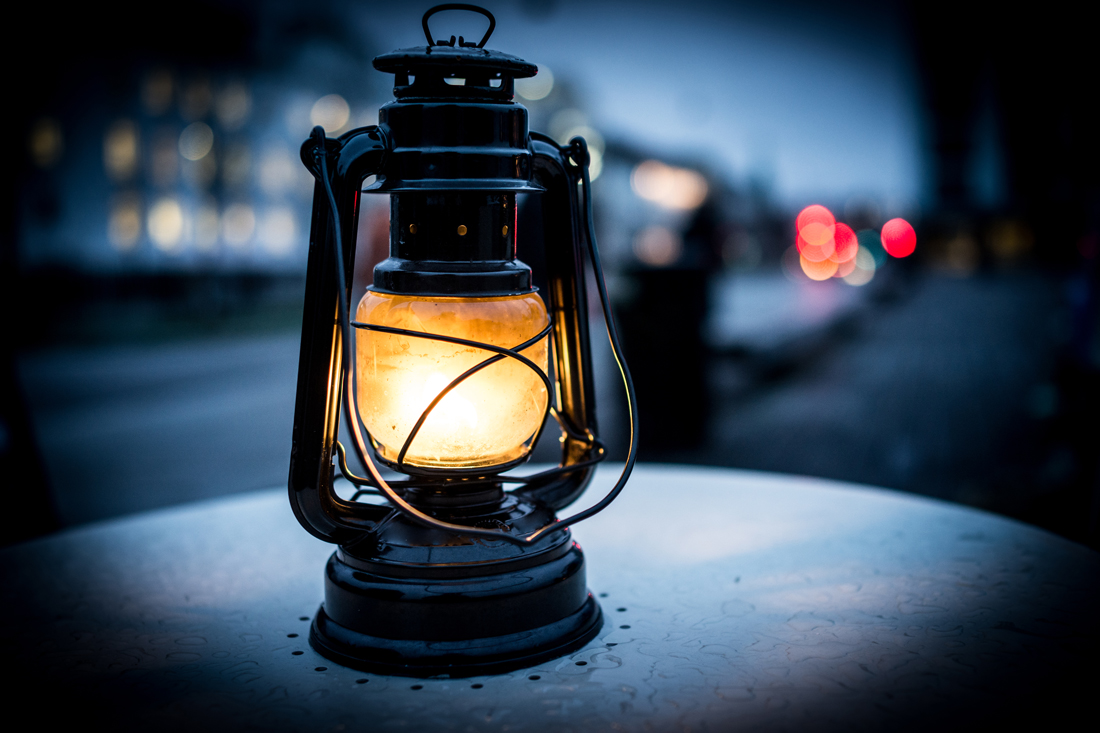 a lamp