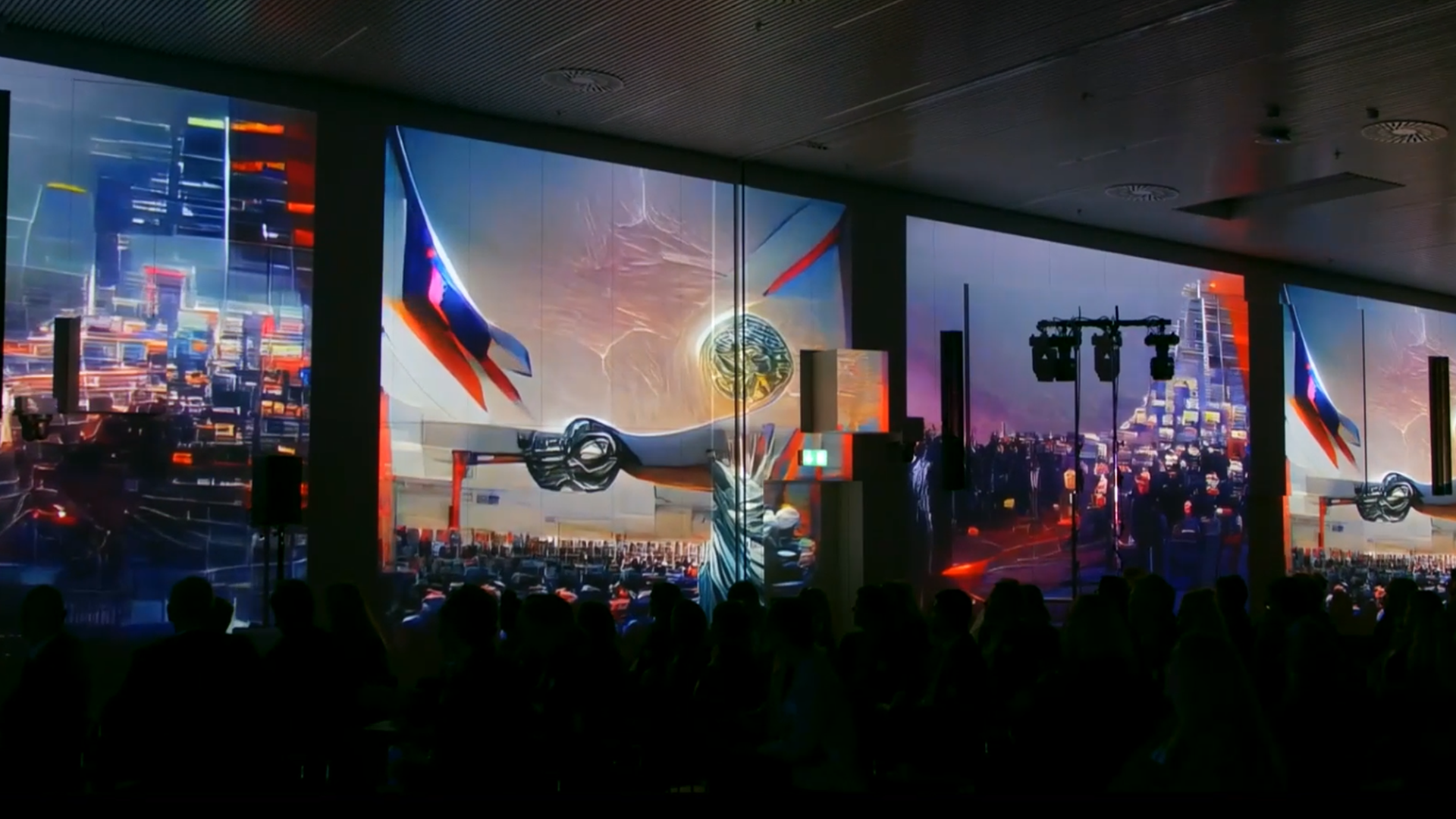 copenhagen pledge meeting backdrop