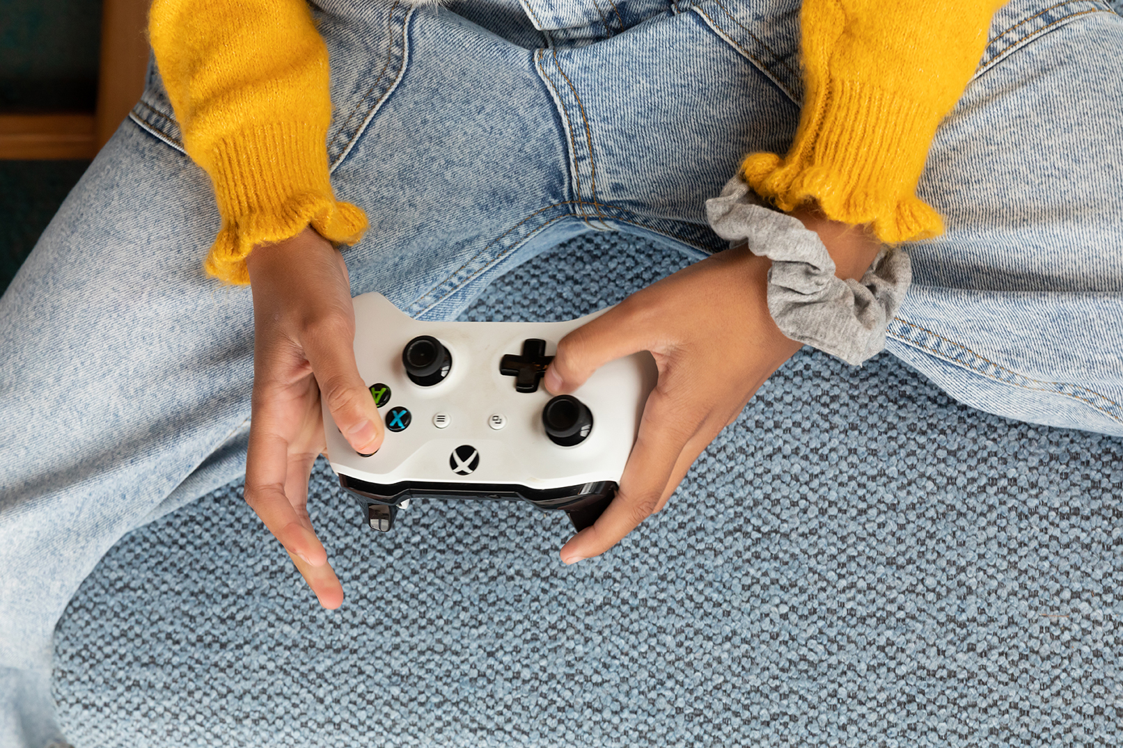 Young person gaming